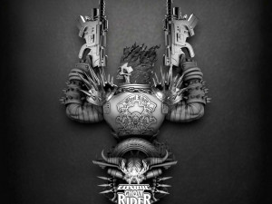 Ghost Rider Bust 3Dプリントモデル