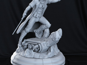 Gambit Modèles 3D en vedette