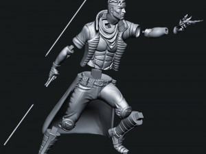 Gambit Modèles 3D en vedette