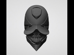 Ghost Rider Helmet Modèles 3D en vedette