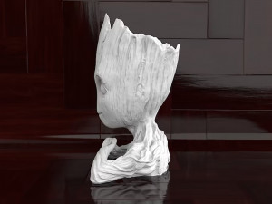 Baby Groot Heart Modello di stampa 3D
