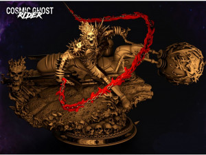 Ghost Rider Modèles 3D en vedette