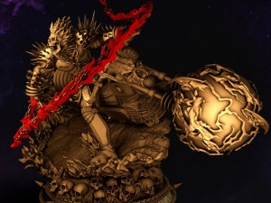 Ghost Rider 3D 프린트 모델