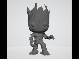 Groot Modèles 3D en vedette