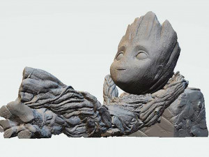 Teen Groot 3D Принт Модель