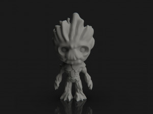Groot 3D Принт Модель