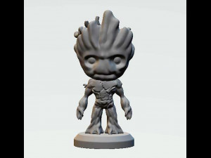 Groot 3D Принт Модель