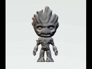 Groot 3D Принт Модель