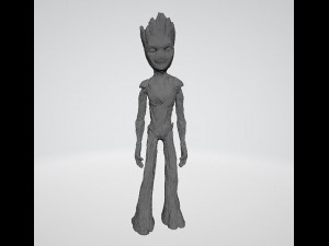 Teenage Groot Modèles 3D en vedette
