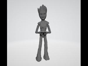 Teenage Groot Modèles 3D en vedette