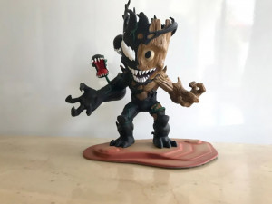 Venom Groot 3D Принт Модель