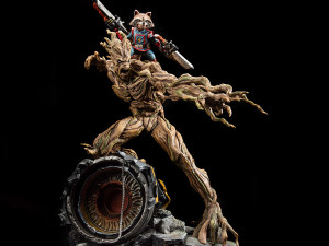 Rocket and Groot Modelo de impresión 3D