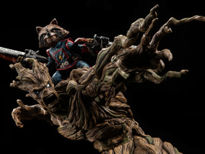 Rocket and Groot 3D 打印模型