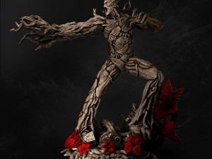 Groot Statues 3D-printmodel