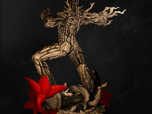 Groot Statues 3D-printmodel