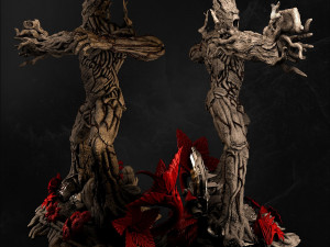 Groot Statues 3D-printmodel