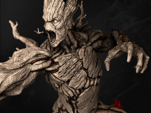Groot Statues 3D-printmodel