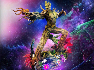 Groot Statues 3D-printmodel