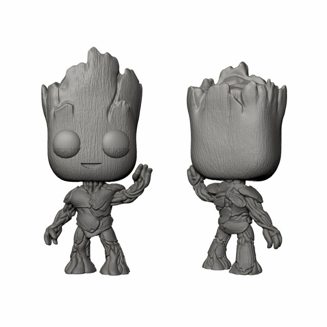 Baby Groot 3Dプリントモデル .c4d .max .obj .3ds .fbx .stl .blend 