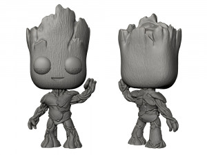 Baby Groot 3D-printmodel