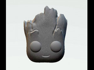 Baby Groot 3Dプリントモデル