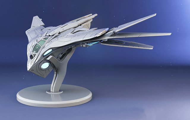 Milano Guardians of the Galaxy 3D Принт Модель .c4d .max .obj .3ds .fbx .stl .blend 