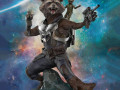 Rocket Raccoon and Groot 3D Print Model
