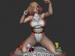 Gwenpool 3D 打印模型