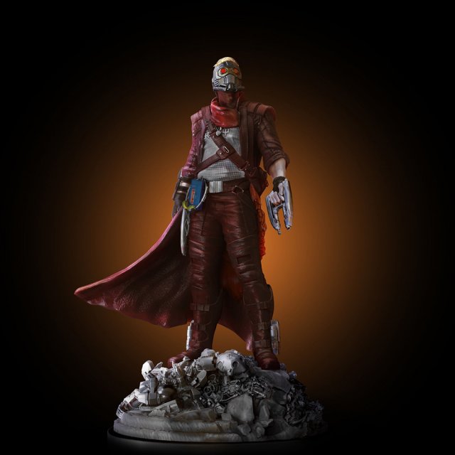 Star Lord Peter Quill 3D प्रिंट मॉडल .c4d .max .obj .3ds .fbx .stl .blend 