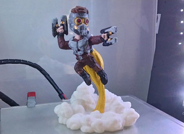 Star Lord Statues 3D Принт Модель .c4d .max .obj .3ds .fbx .stl .blend