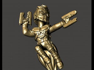 Star Lord Statues 3D Принт Модель