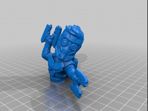 Star Lord Statues 3D Принт Модель