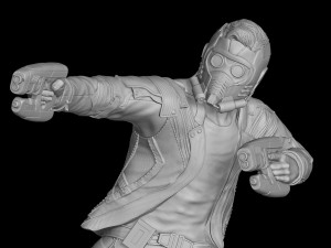 Star Lord Statues 3D Принт Модель