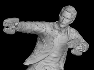 Star Lord Statues 3D Принт Модель