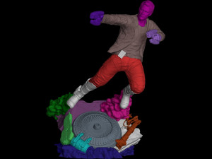 Star Lord Statues 3D Принт Модель