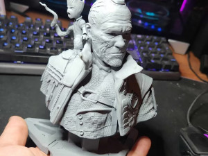 Yondu Udonta Bust Model Cetak 3D