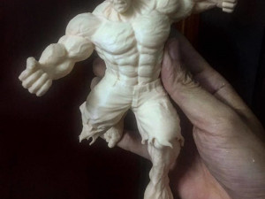 Angry Hulk Modelo de Impressão 3D