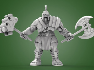 Armored Hulk 3D 프린트 모델