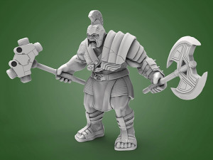 Armored Hulk 3D Print Model