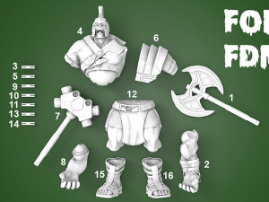 Armored Hulk 3D Print Model