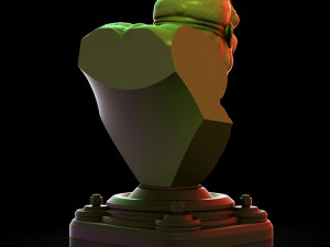 Hulk Bust 3D Print Model