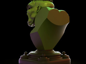 Hulk Bust 3D Print Model