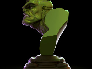 Hulk Bust 3D Print Model