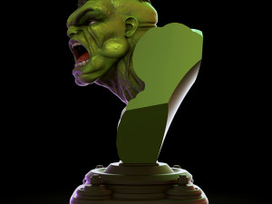 Hulk Bust 3D Print Model