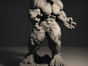Hulk Marvel 3D Print Model
