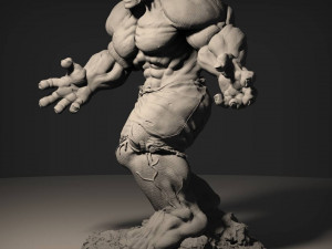 Hulk Marvel 3D Print Model