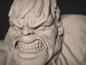 Hulk Marvel 3D Print Model