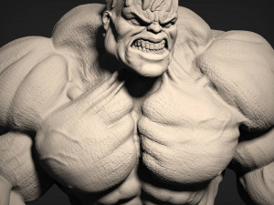 Hulk Marvel 3D Print Model