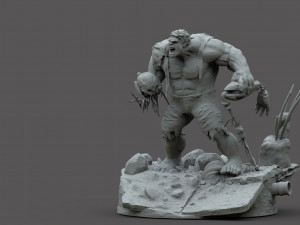 Hulk Age of Ultron 3D Принт Модель