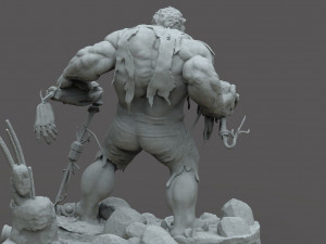 Hulk Age of Ultron Model do druku 3D